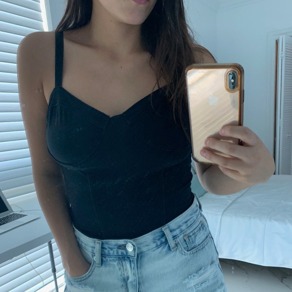 Basic Black top H&M